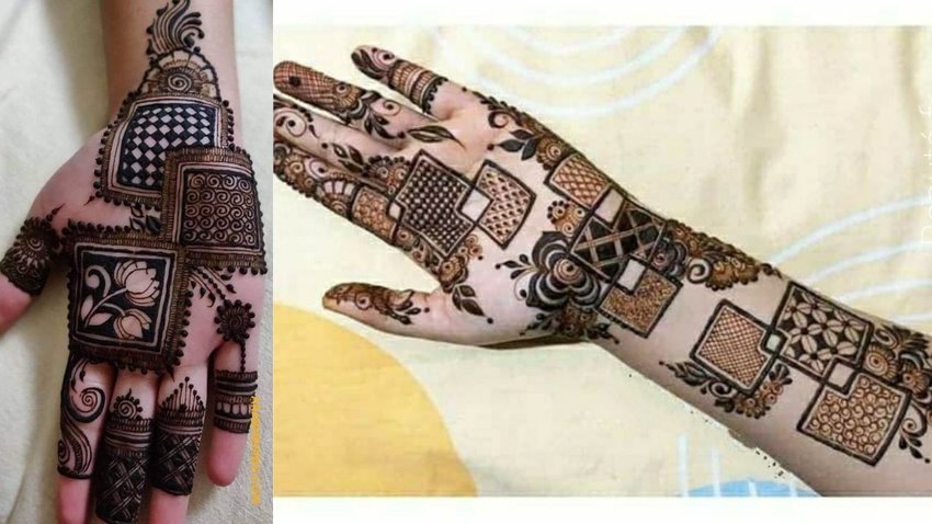 mehndi design hand