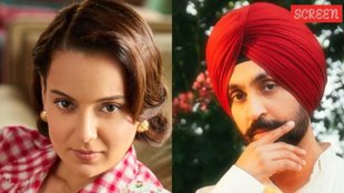 Kangana Ranaut Diljit Dosanjh