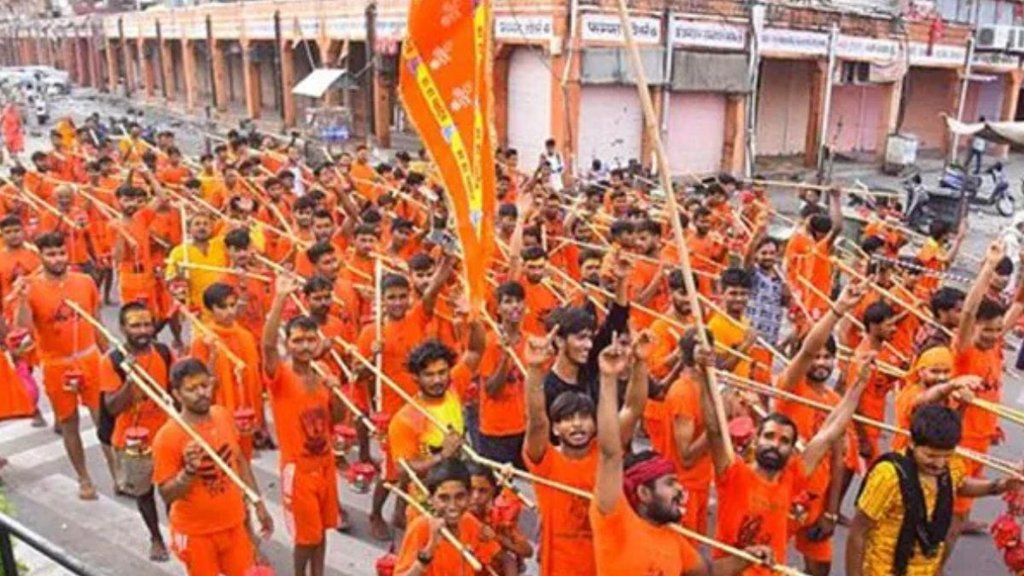 up police, up cops, kanwariyas news