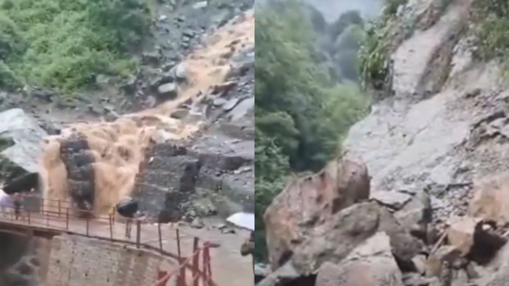 landslide news, landslide in uttrakhand, uttrakhand khabar in hindi