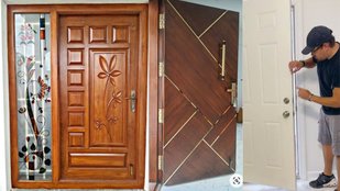 lakdi ke darwaje mai silan kaise hataye | Monsoon Wooden Door Repair | How to Fix Swollen Sticking Wooden Door