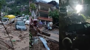 mandi flood, mandi news, himachal weather