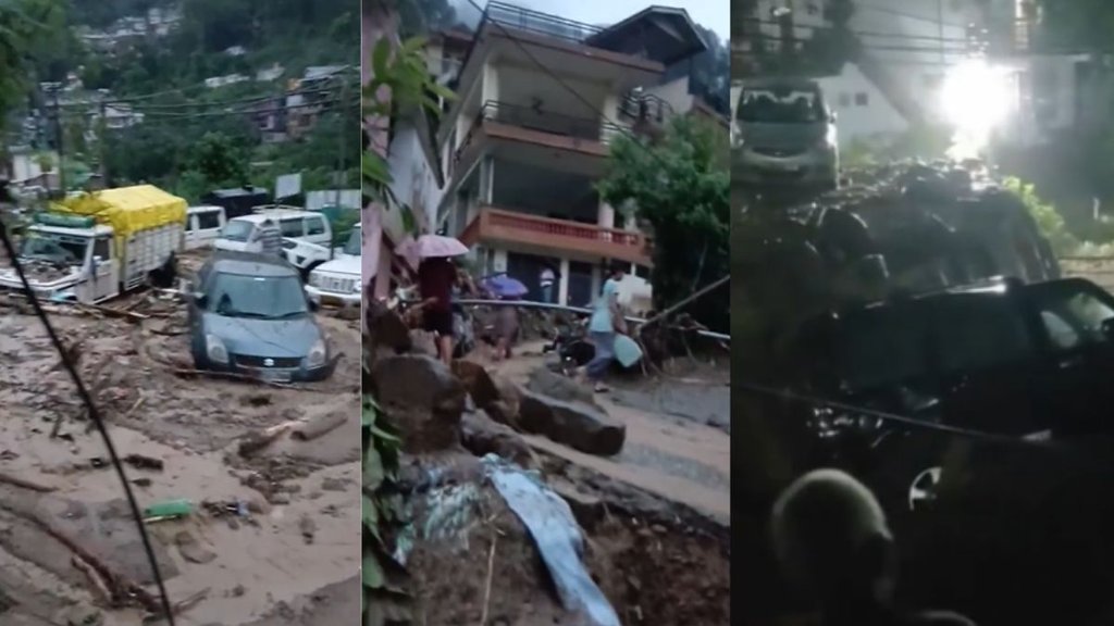 mandi flood, mandi news, himachal weather