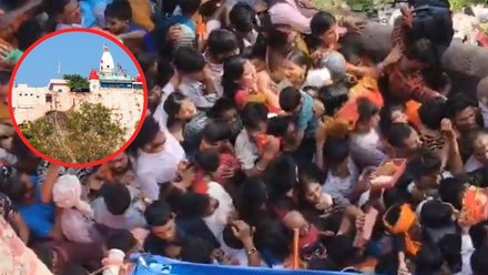 Rumor of electric shock excessive crowd Eyewitness told how stampede  happened in haridwar Mansa Devi mandir -Haridwar Stampede: बिजली के करंट की  अफवाह, जरूरत से ज्यादा भीड़... चश्मदीद ने बताया मनसा ...