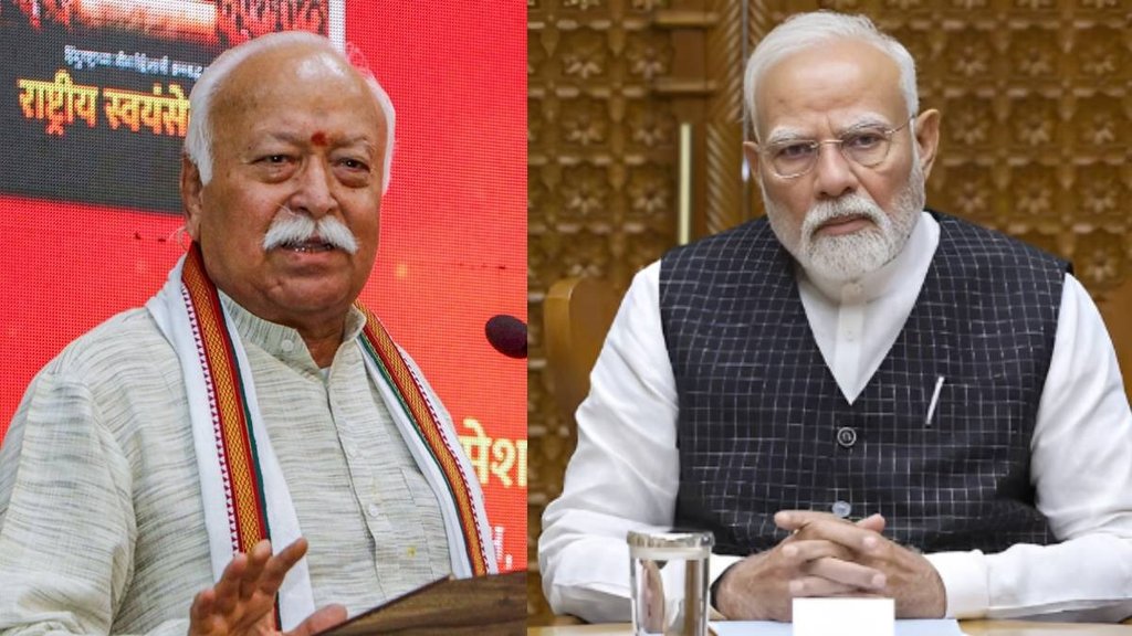 modi, bhagwat, rss
