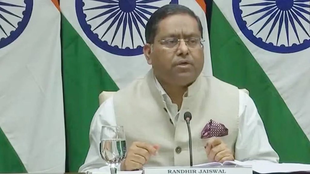 randhir jaiswal, Ministry of External Affairs