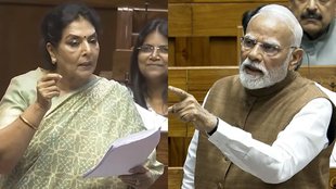 Renuka Chaudhary, sindoor remark, PM Modi, Congress MP, Rajya Sabha debate,