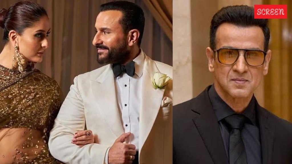 kareena kapoor, saif ali khan, ronit roy