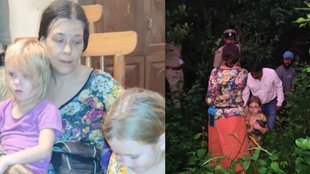 Gokarna Cave, Russian Woman, Russian Woman in Cave,