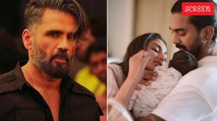 suniel shetty, Athiya Shetty