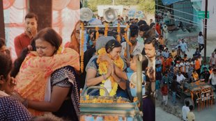 teacher farewell student villagers cried video viral