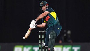 AUS vs SA T20I, AUS vs SA,Mitchell Marsh first ball Six