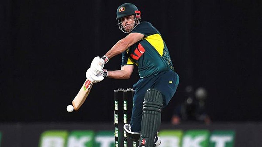 AUS vs SA T20I, AUS vs SA,Mitchell Marsh first ball Six