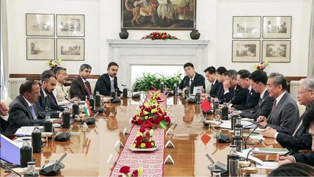 Ajit Doval | Wang Yi | india china relation | pm modi sco summit