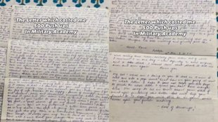 Army Officer Viral Love Letter, Viral news, Trending News