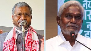 Champai Soren house arrest, RIMS-2 hospital protest, Adivasi land rights, Jharkhand government controversy