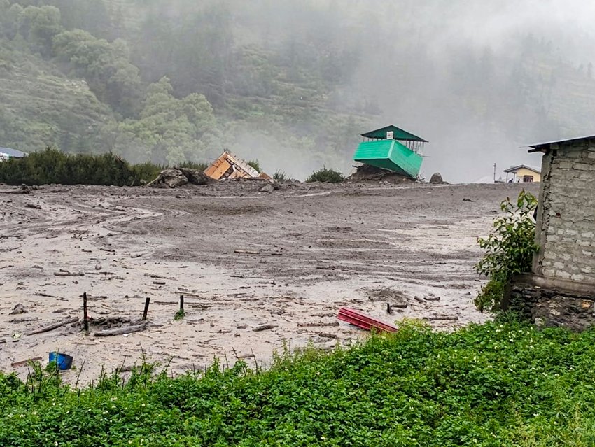 Dharali cloudburst news
