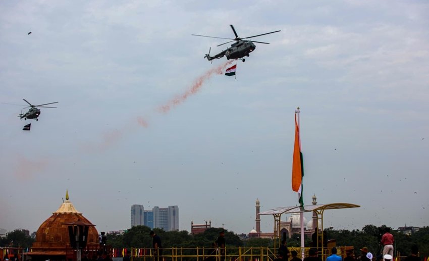 Delhi Independence Day preparations