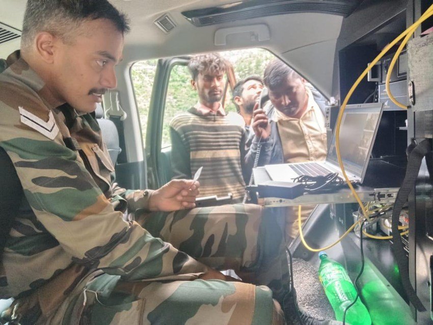 Uttarkashi flood rescue photos