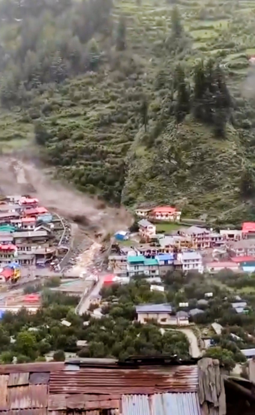 Gangotri cloudburst latest update