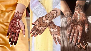 Easy Mehndi Designs for Rakshabandhan 2025