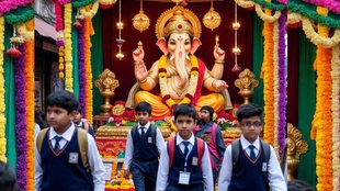 Ganesh Chaturthi 2025 school holiday list, Ganesh Chaturthi 2025 holiday states wise, 27 August 2025 school holiday Ganesh Chaturthi, Ganesh Chaturthi 2025 state wise school closure