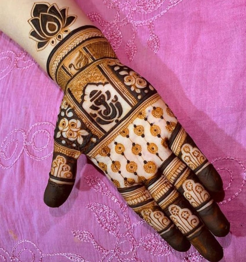 Ganesh Mehndi Designs for Ganesh Chaturthi 2025