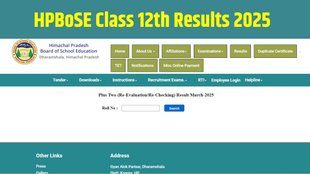 HPBoSE Class 12th Re Evaluation Result Out, HPBoSE Class 12th Re Checking Results 2025 Out, Himachal Board Result, Himachal Board Latest Update