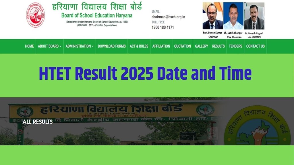 HTET Result 2025, Haryana TET Result
