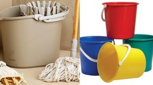 How to clean plastic buckets, balti or mug ko kaise karen saaf, plastic buckets cleaning