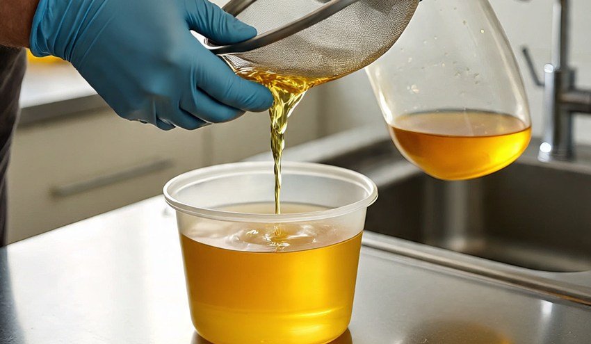 cooking oil after frying