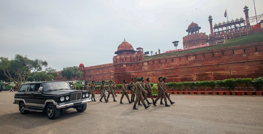 Indian Armed Forces parade