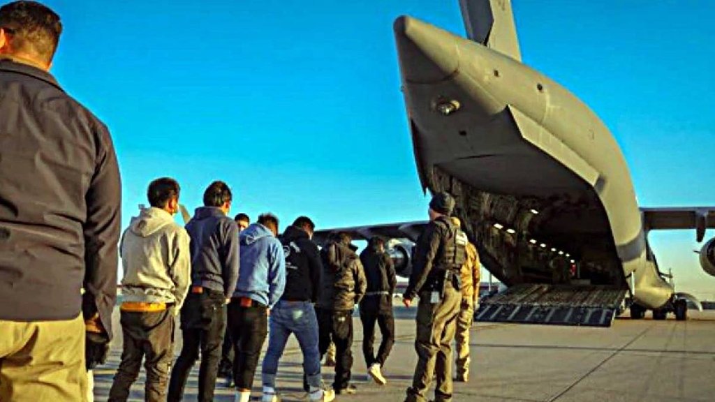 Indian citizens deported, America