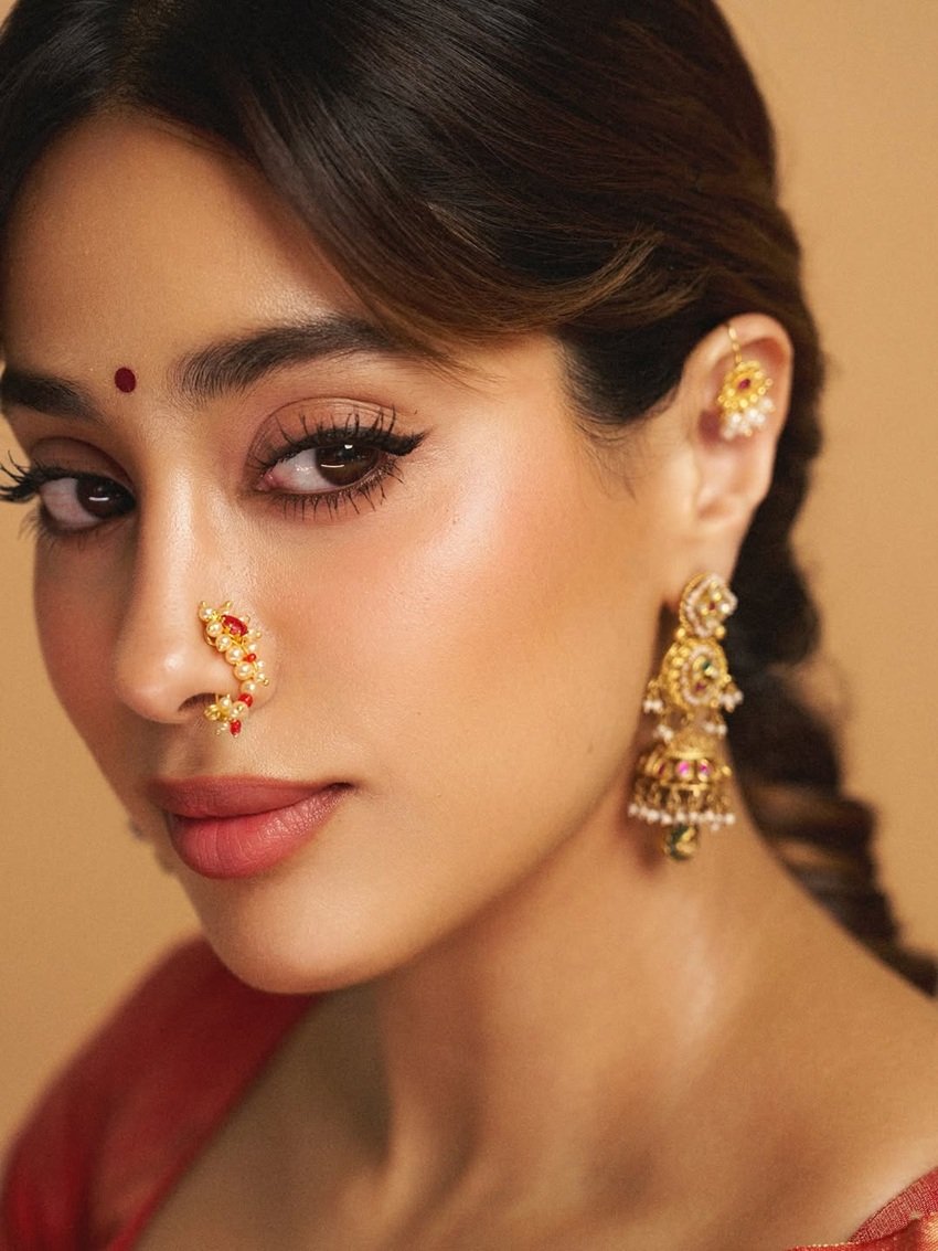 Janhvi Kapoor Ganpati celebration 2025