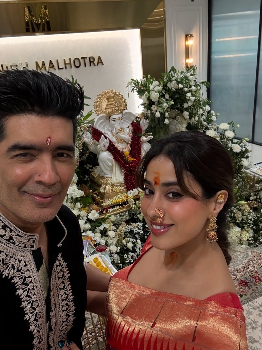 Janhvi Kapoor ethnic look Instagram