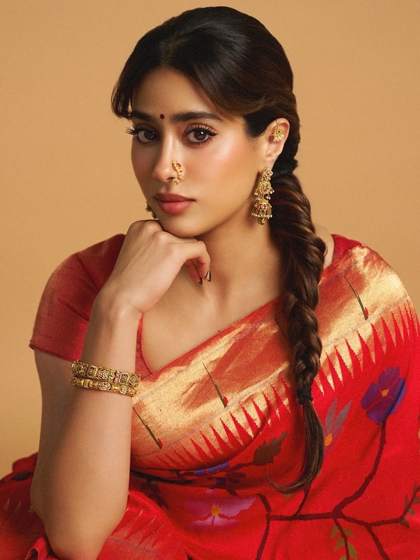 Janhvi Kapoor fashion Ganesh Utsav
