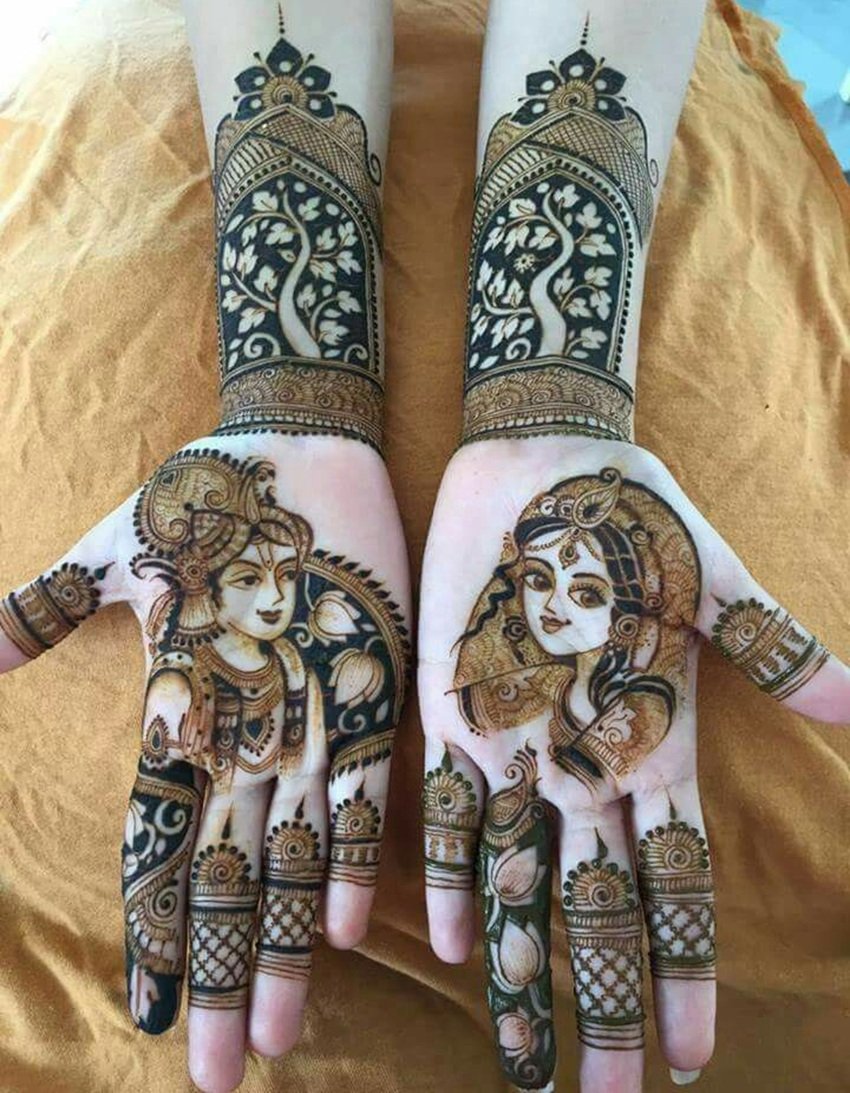 Janmashtami Mehndi Designs 2025