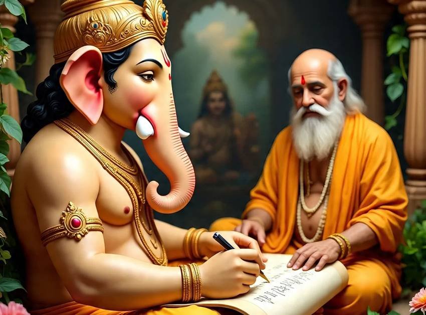 Lord Ganesha Tusks Lost Story