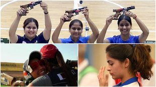 Neeru Dhanda Gold, Ashima Ahlawat Bronze, Bhavnish Mendiratta Silver, Manu Bhaker
