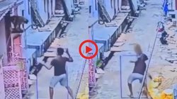 वृंदावन में बंदरों को पीटने लगा शख्स, चंद सेकेंड में गुस्साए जानवर चटा दी धूल, Viral Video देख यूजर्स बोले – ज्यादा होशियारी अच्छी नहीं होती