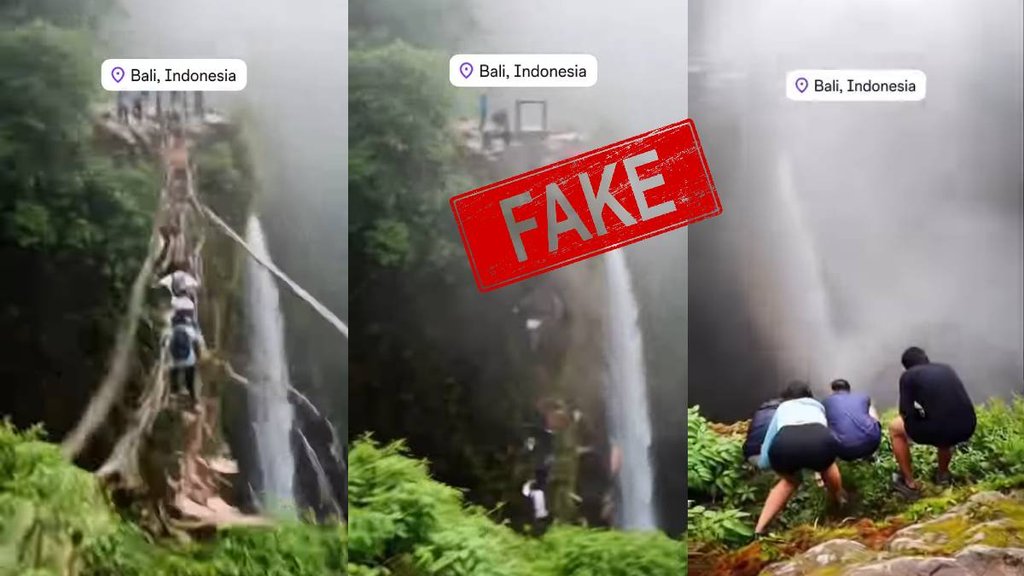 AI generated video shared with false claim