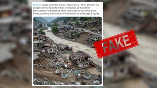 AI-generated image shared as real
