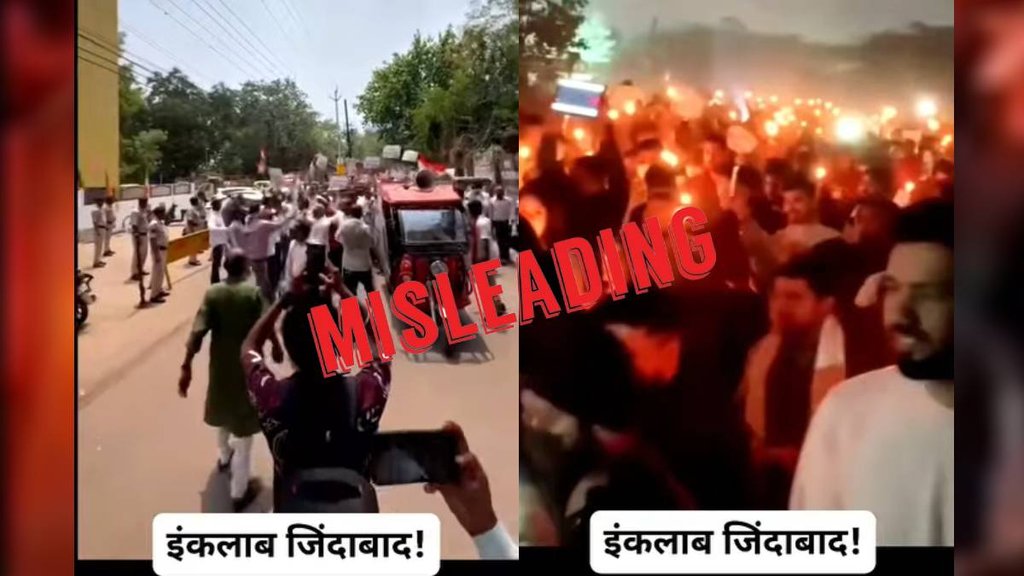 Old video with misleading claim