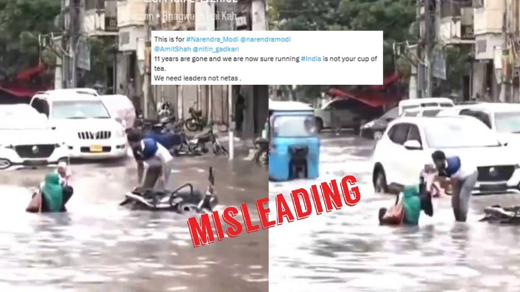 Misleading claim about a video from Karachi, Pakistan