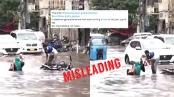 Fact Check: कराची में मां और बच्चे का गड्ढे में गिरने वाला वीडियो भारत का बताकर गलत दावों के साथ शेयर