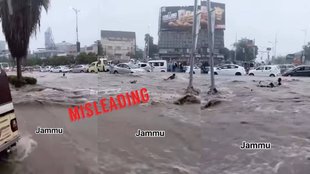 Misleading claim about Karachi video