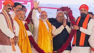 Nitish kumar- Modi