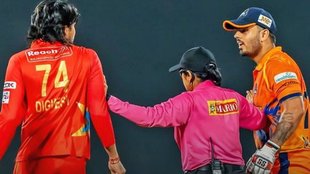 Nitish Rana, Digvesh Rathi, Nitish Rana openly threatened Digvesh Rathi, DPL 2025, Delhi Premier League 2025