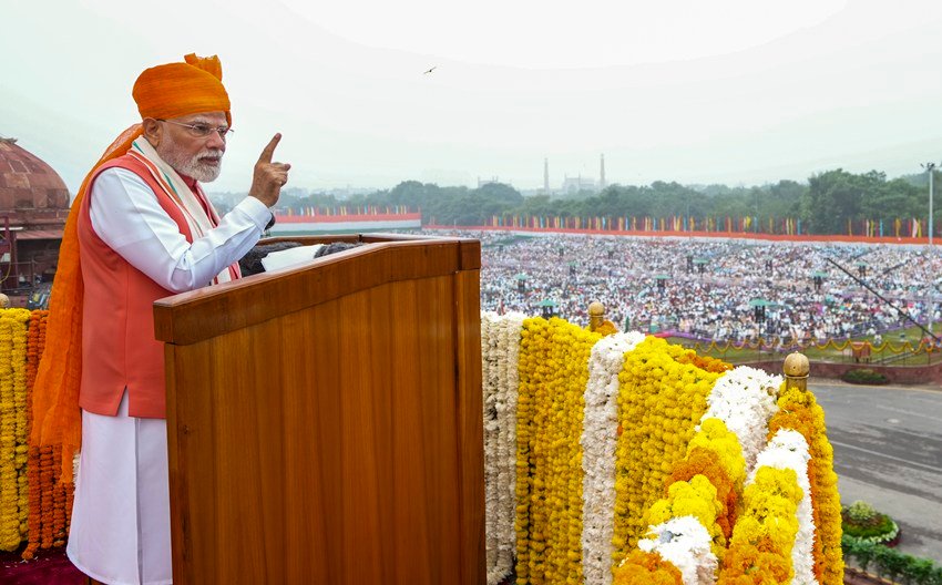PM Modi Red Fort speech
