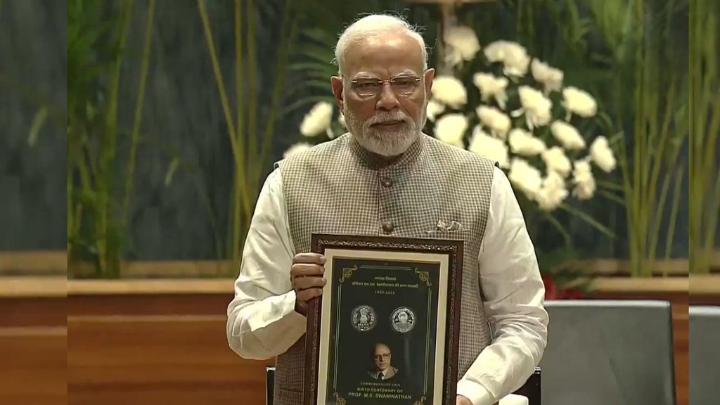 PM Narendra Modi | swaminathan | latest news